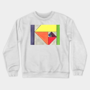 Fibonacci Triangles Crewneck Sweatshirt